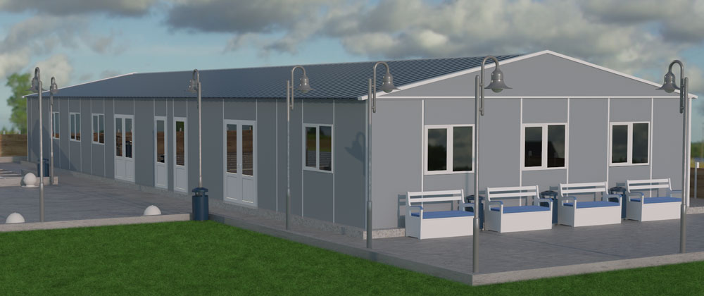 Prefabrik Yemekhane Binaları