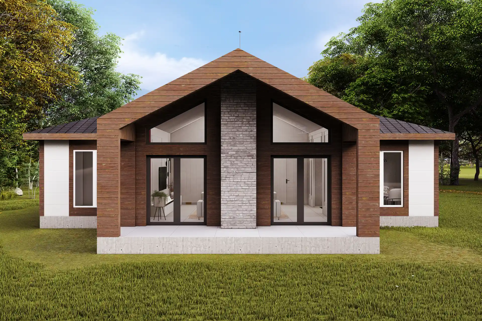 Tek Katlı Çelik Evler