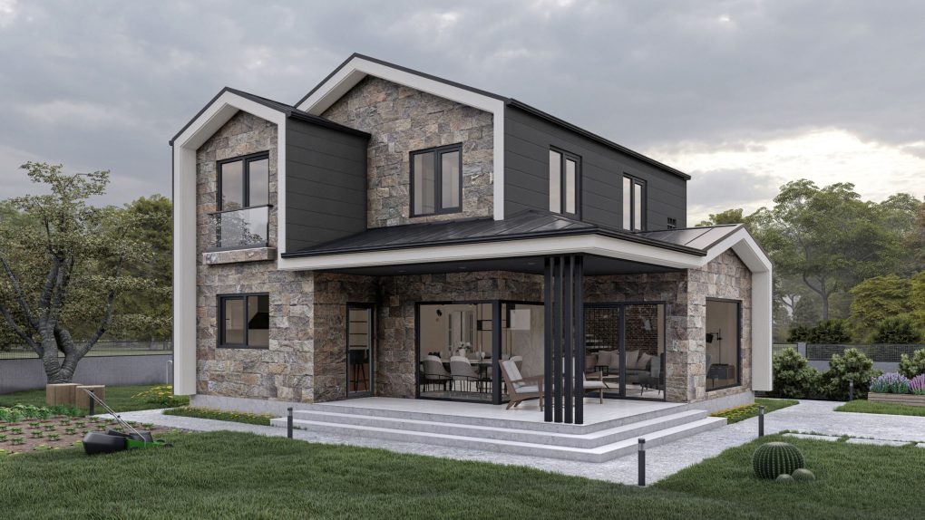 Çift Katlı Çelik Evler